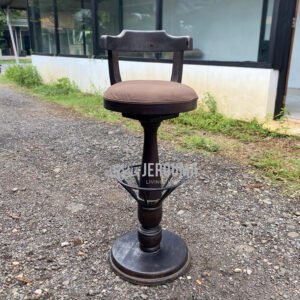 Cowboy Bar Stool Kaki Besi - Jerouma Living