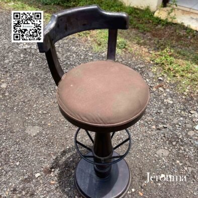 Cowboy Bar Stool Kaki Besi - Jerouma Living