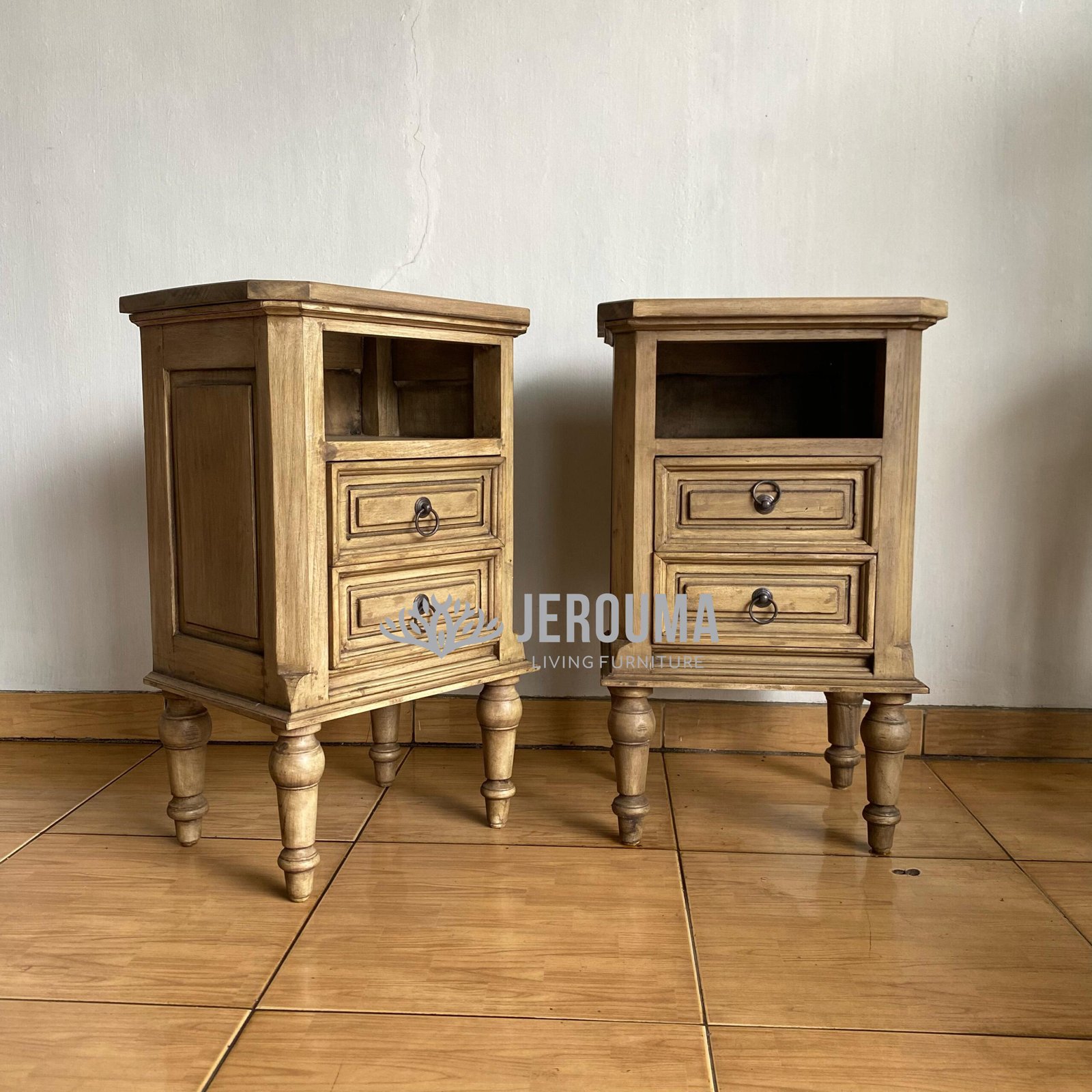 Corner Table Motif Classic - Jerouma Living