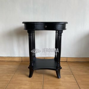 Console Table Black Passion, Meja Kopi Jerouma Living