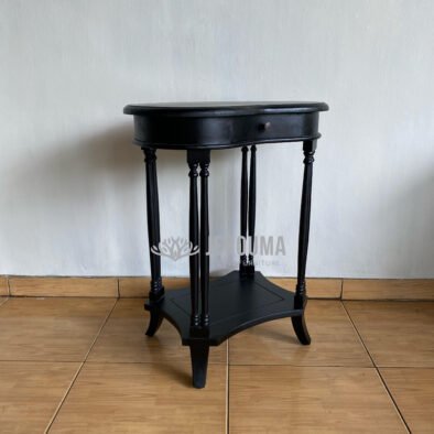 Console Table Black Passion, Meja Kopi Jerouma Living