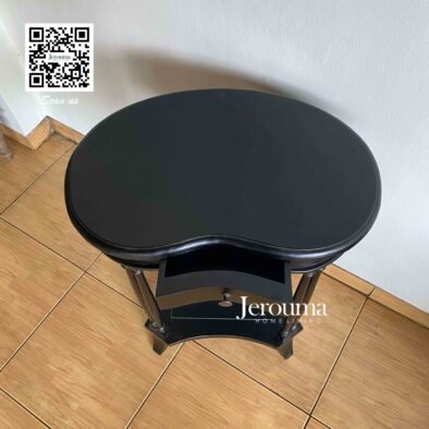 Console Table Black Passion, Meja Kopi Jerouma Living