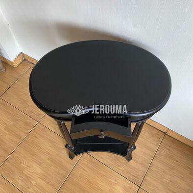 Console Table Black Passion, Meja Kopi Jerouma Living