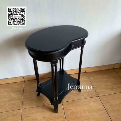 Console Table Black Passion, Meja Kopi Jerouma Living