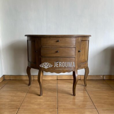 Classic Drawers Walnut Brown - Jerouma Living