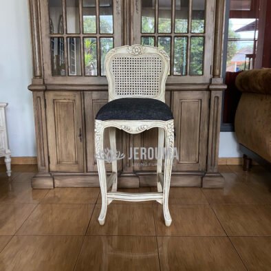 Bar Stool Rustic Eropa Klasik - Jerouma Living