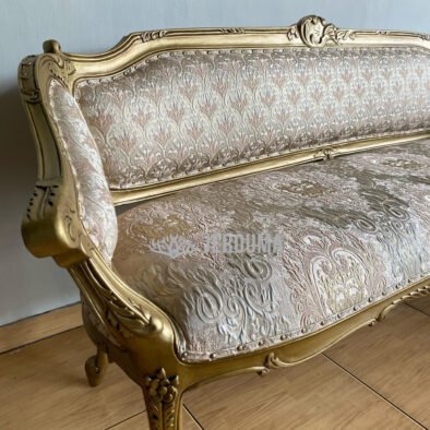 Pride Turkish Prince Sofa Gold finish Touch - Jerouma Living