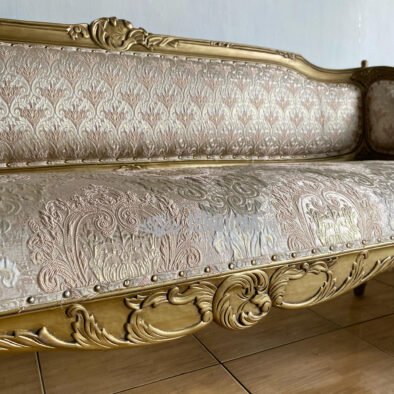 Pride Turkish Prince Sofa Gold finish Touch - Jerouma Living