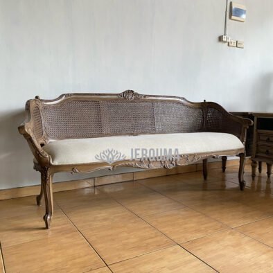 Pride Turkish Prince Sofa With Nature Rattan - Jerouma Living
