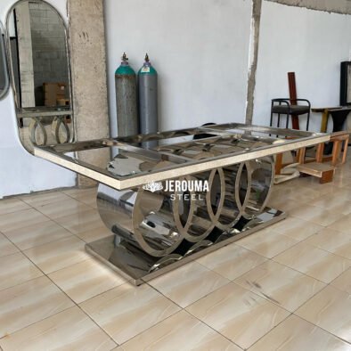 Audii Style Meja Makan Stainless Steel for Modern Living