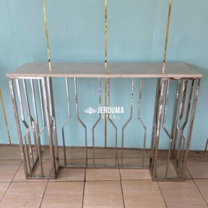 Meja console vendiana stainless steel