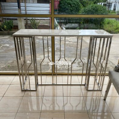 Meja console vendiana stainless steel