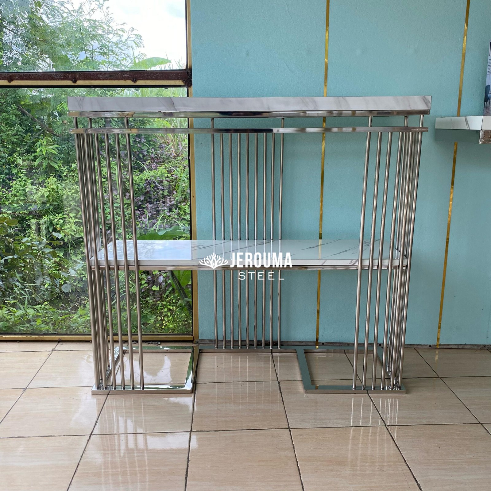 Meja console CRAIG stainless steel
