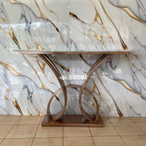Meja console hallway stainless steel - Jerouma Living