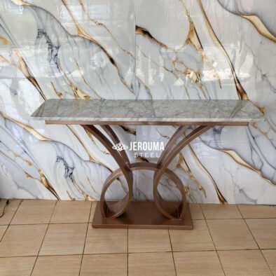 Meja console hallway stainless steel - Jerouma Living
