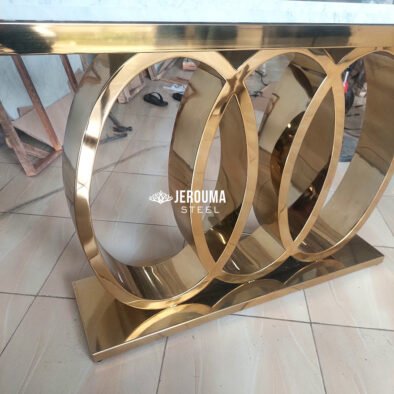 Meja Console Stainless Steel Model Triloop
