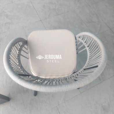 Lounge Chair Modern Stylish, Kursi Makan Rangka Alumunium