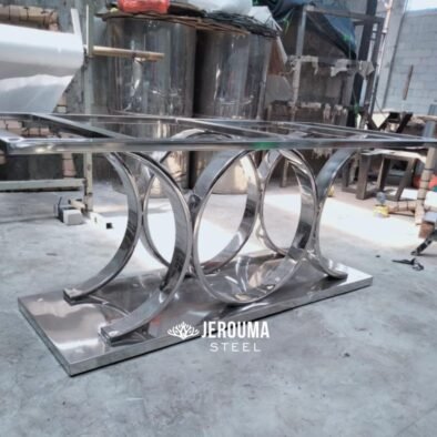 Rangka Meja Makan Modern Living Stainless Steel