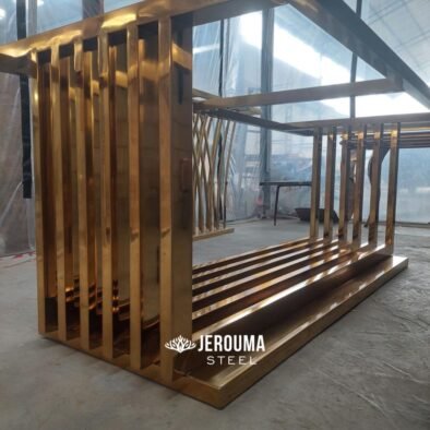 Rangka Meja Makan Stainless Steel Modern Living Style