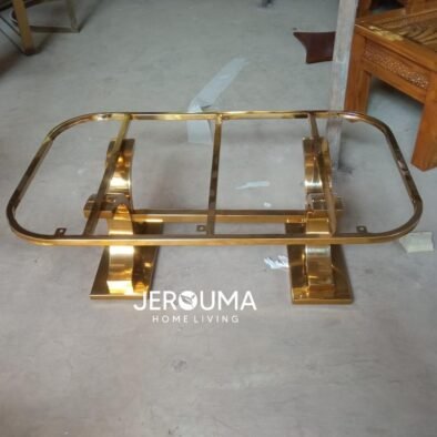 Rangk Meja Tamu CC Luxury Stainless Steel