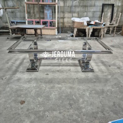 Rings Coffee Table, Meja Tamu Stainless Steel