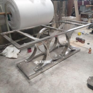 Rangka Meja Makan Modern Living Stainless Steel