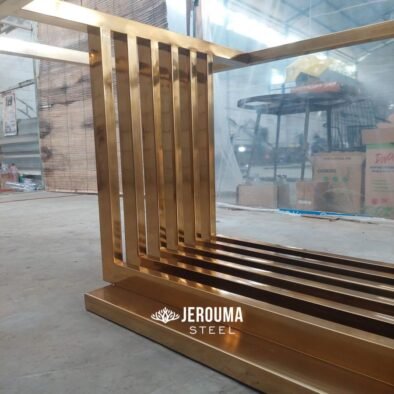 Rangka Meja Makan Stainless Steel Modern Living Style