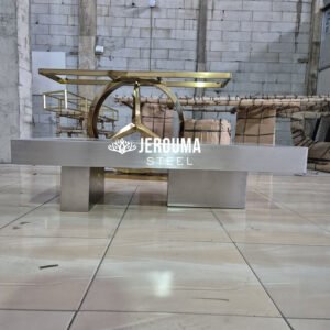 Coffee Table Luxury Hairlines Stainless Steel
