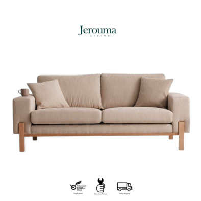Sofa empuk minimalis ruang tamu jepara