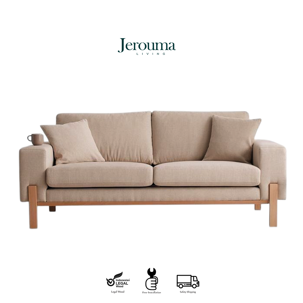 Sofa empuk minimalis ruang tamu jepara
