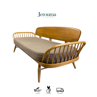 Sofa Kayu Jati Bulat Elegan