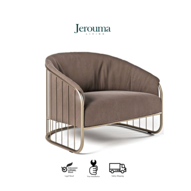 Kursi sofa single modern jepara