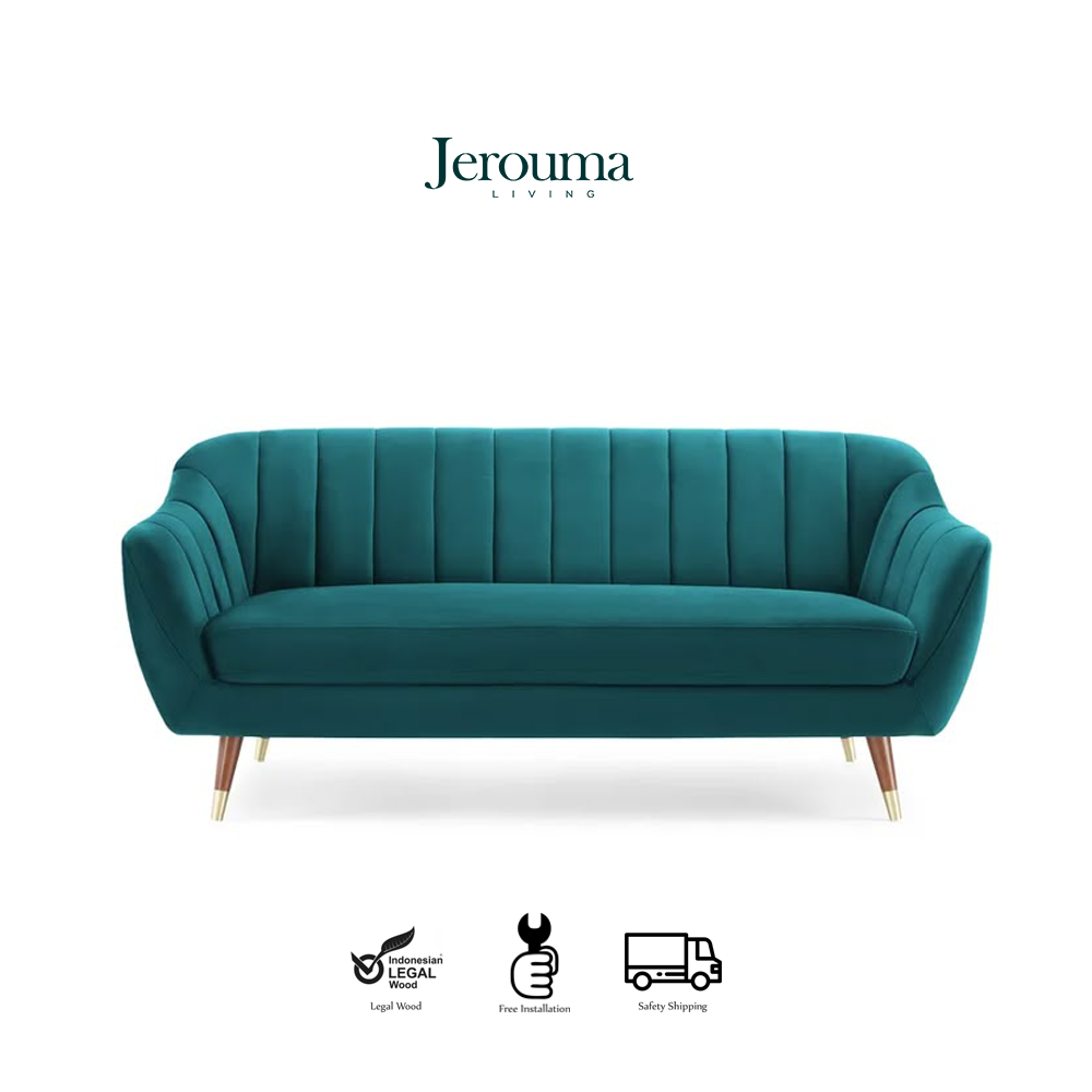 Sofa Minimalis Italian Velvet Premium Jerouma