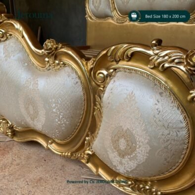 Dipan Mewah Ukir Gold 180x200 cm | Jerouma Living