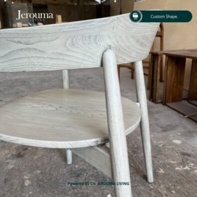 Kursi Makan Kayu Minimalis Custom – Kursi Dining Chair Kayu Solid | Jerouma Living