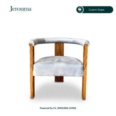 Kursi Custom Kayu Minimalis dengan Dudukan Empuk – Jerouma Living