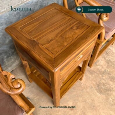 Kursi Teras China Klasik Style Swanci Bahan Kayu Jati - Jerouma Living