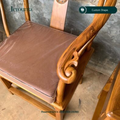 Kursi Teras China Klasik Style Swanci Bahan Kayu Jati - Jerouma Living