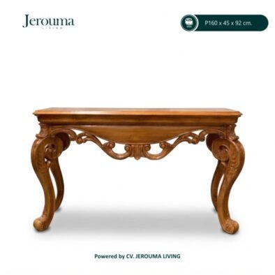 Meja Konsol Kayu Ukir Klasik Mewah | Jerouma Living