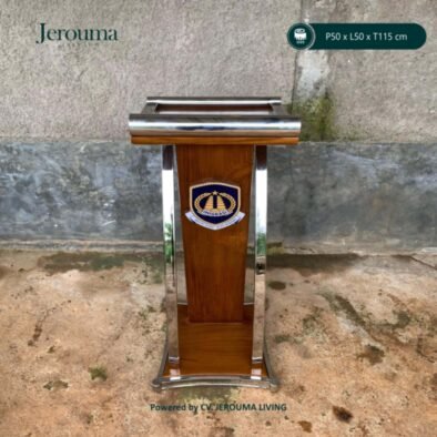 imbar Minimalis Kayu Kombinasi Stainless Steel Premium – Jerouma Living