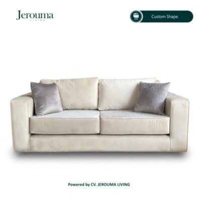 Sofa Ruang Tamu Minimalis Modern 3 Dudukan Elegan – Jerouma Living