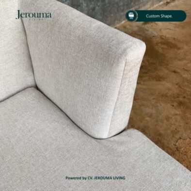 Sofa Bed Custom Kayu Minimalis – Nyaman, Elegan & Multifungsi | Jerouma Living