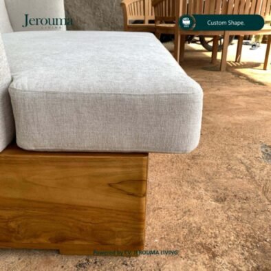 Sofa Bed Custom Kayu Minimalis – Nyaman, Elegan & Multifungsi | Jerouma Living